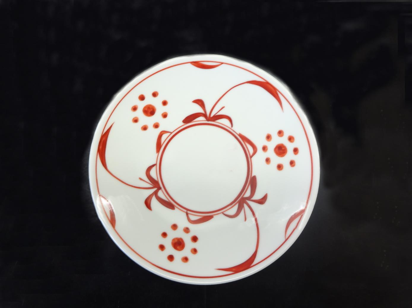 赤膚焼　泉窯　光包　割山椒6客 赤膚焼 泉窯 光包 割山椒6客