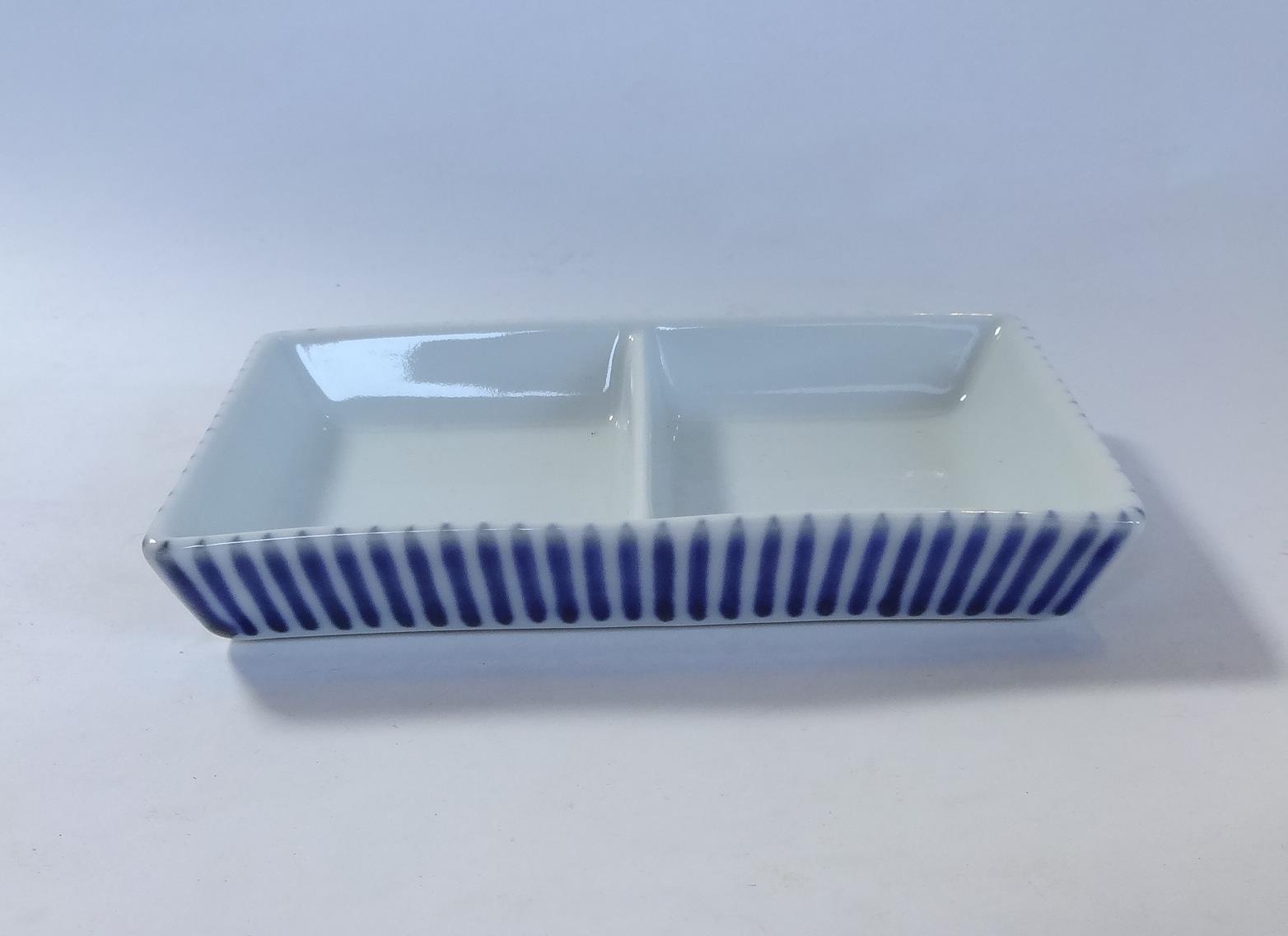 梅山窯　十草食器　(水玉&草) 11点セット 二連薬味入れ 十草 | 砥部焼 梅山窯