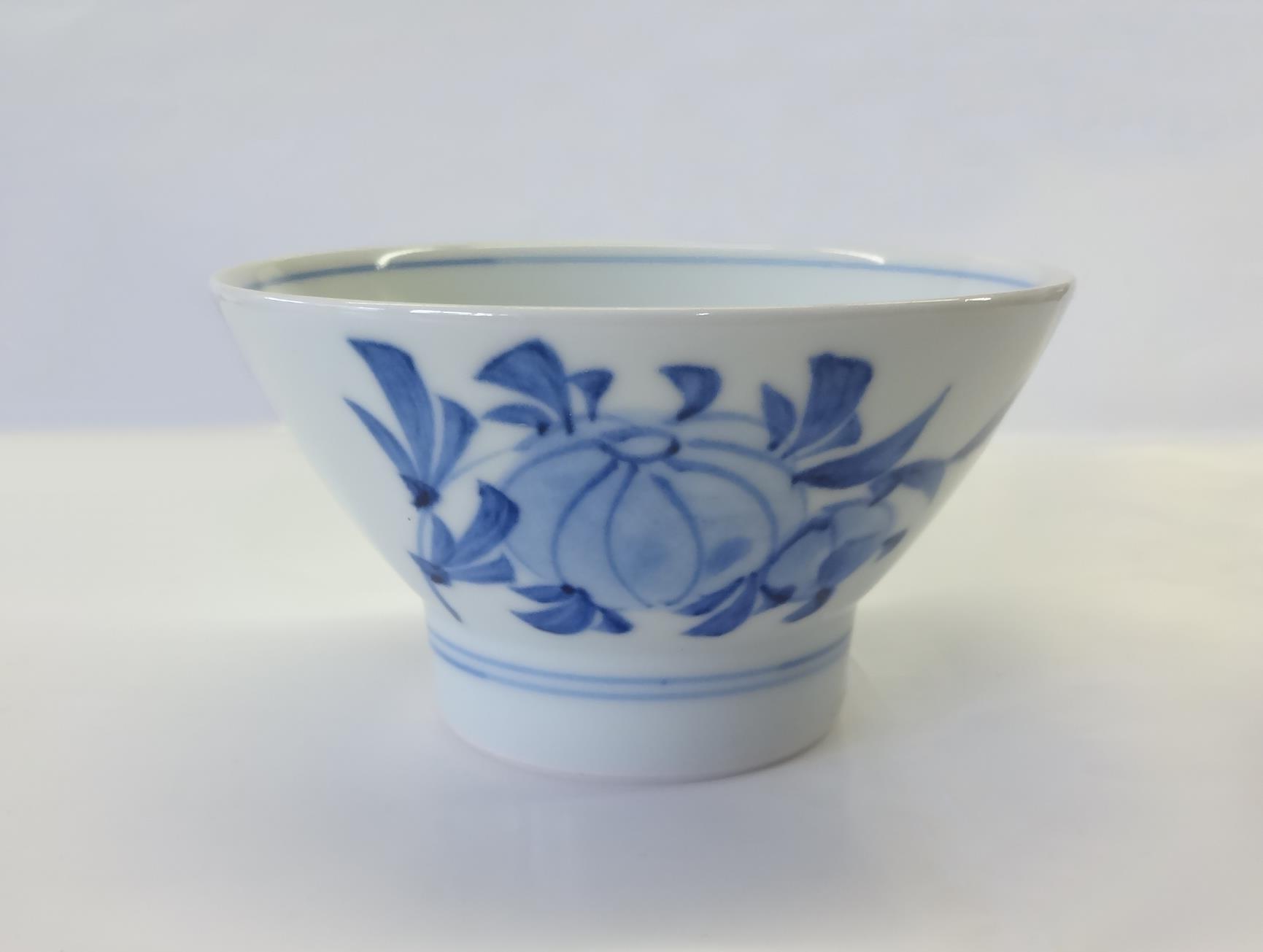 くらわんか 小 風船花 | 砥部焼 梅山窯