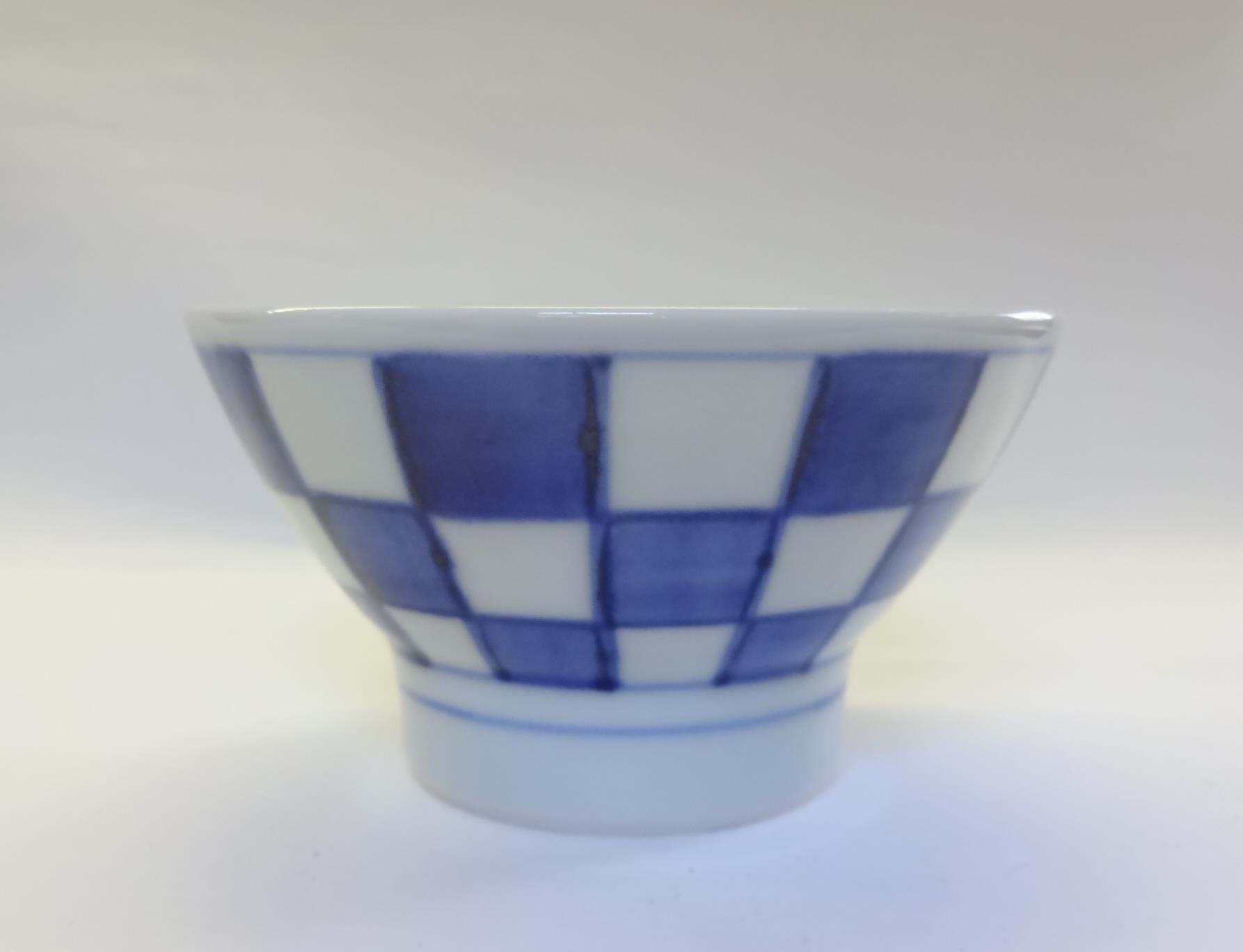 くらわんか 小 市松 | 砥部焼 梅山窯