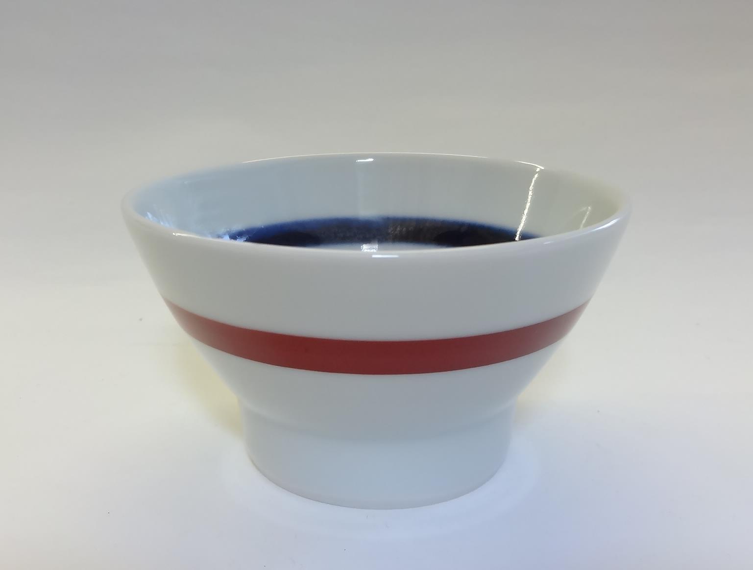 くらわんか 小の小 朱線 | 砥部焼 梅山窯