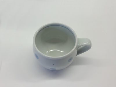 丸ミルクカップ　水玉