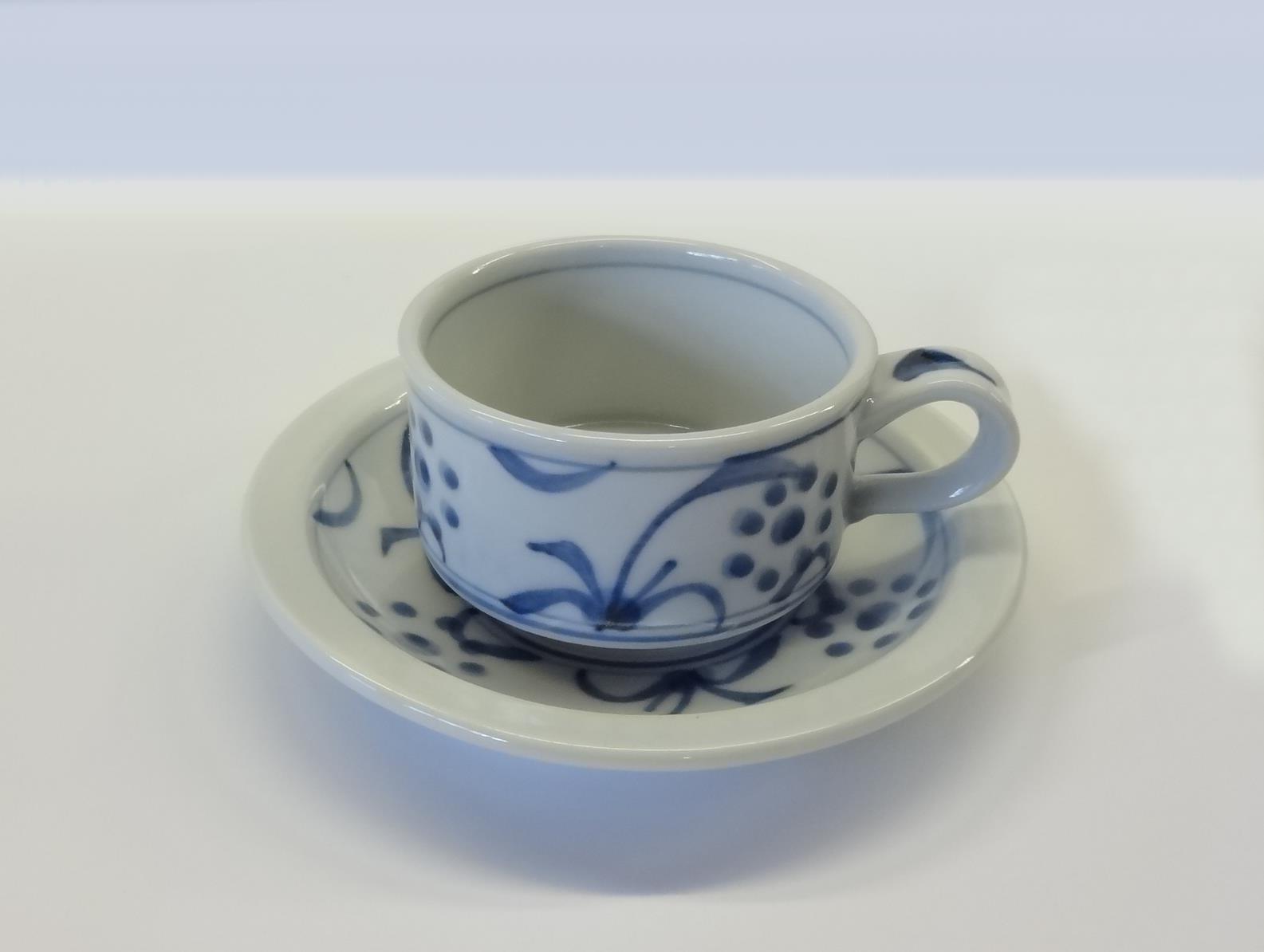 【販売証明書付き】ロイヤルダルトン 花鳥絵碗皿 デミタスカップ 販売証明書付き】ロイヤルダルトン 花鳥絵碗皿 デミタスカップ 販売