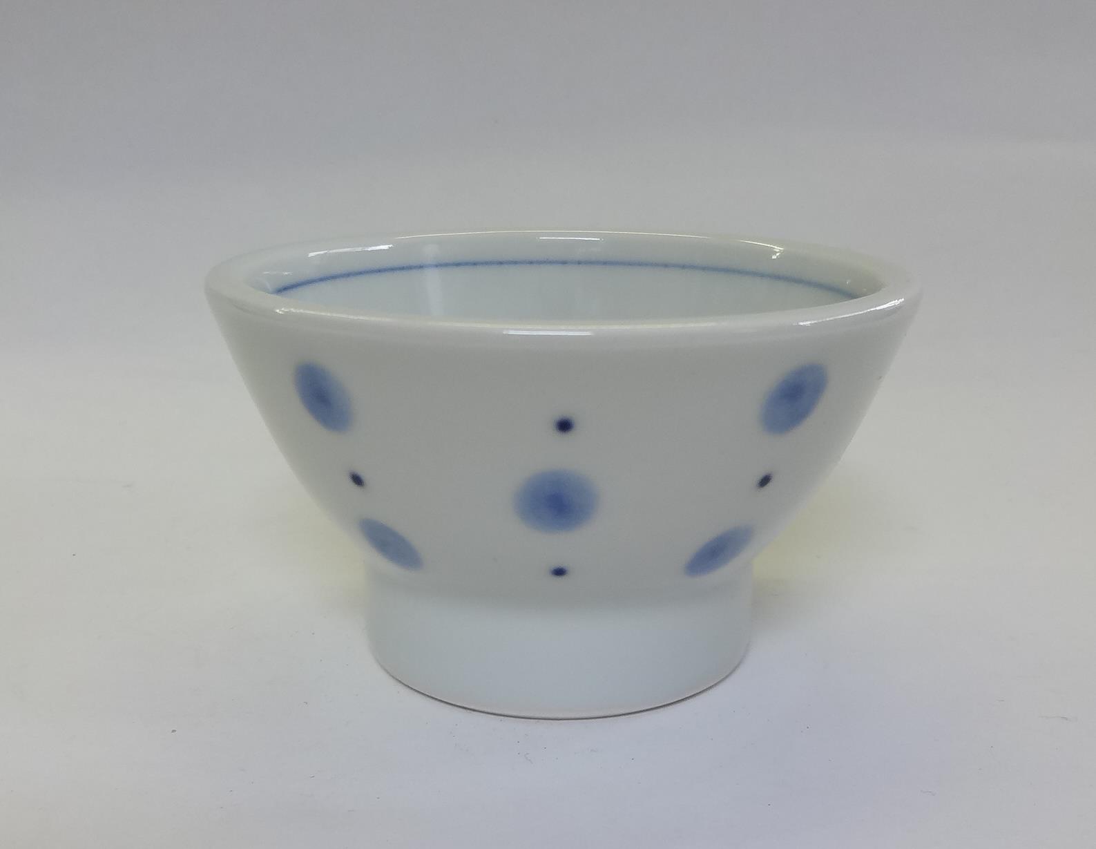 3寸小鉢 くらわんか型 水玉 | 砥部焼 梅山窯