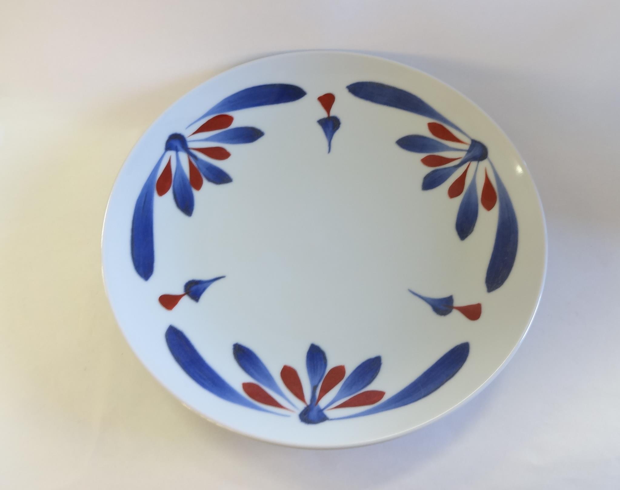 しょう州窯 呉須赤絵『若竹に虎文』大型飾り皿 丸皿 深皿 飾皿 しょう州窯 呉須赤絵『若竹に虎文』大型飾り皿 丸皿 深皿