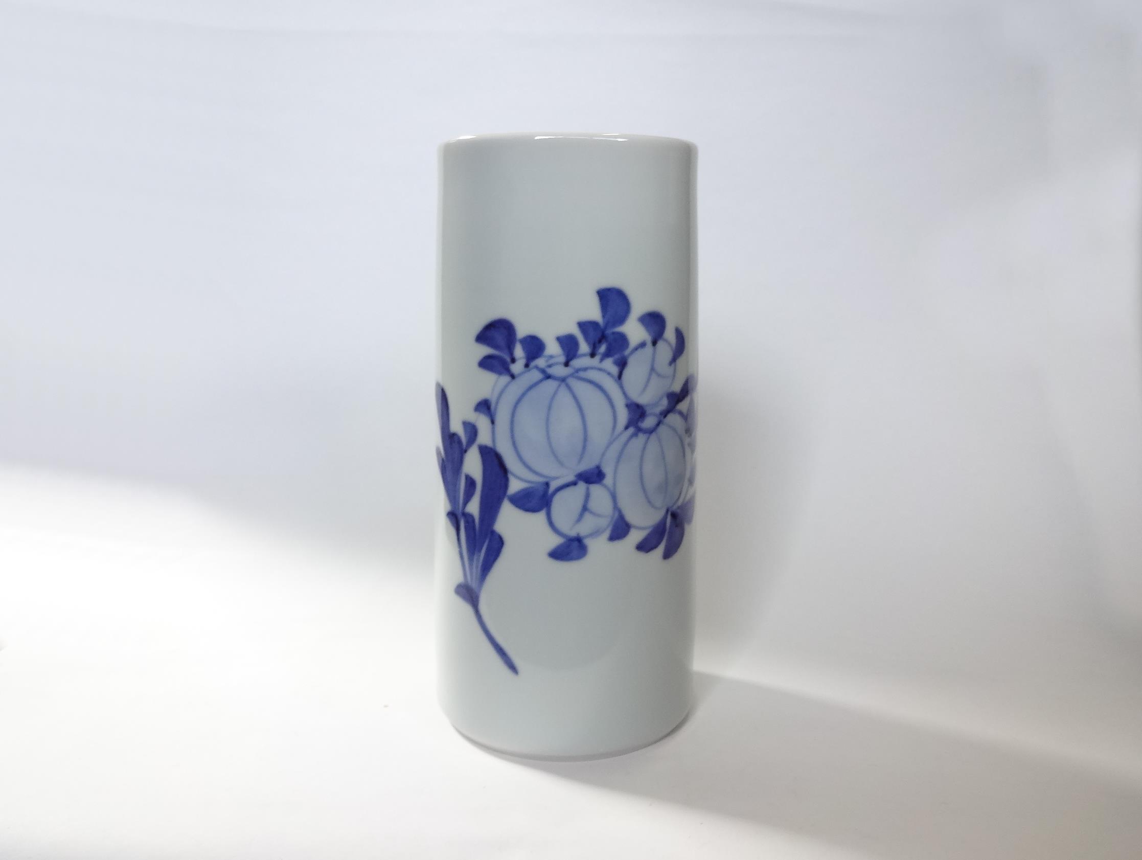 7寸筒 風船花 | 砥部焼 梅山窯