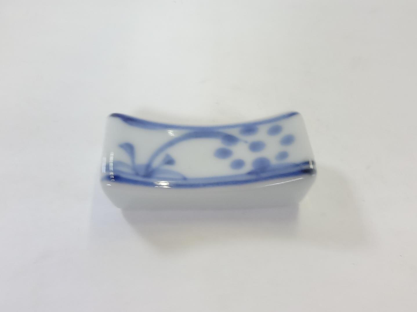 平箸置き 呉須太陽 | 砥部焼 梅山窯