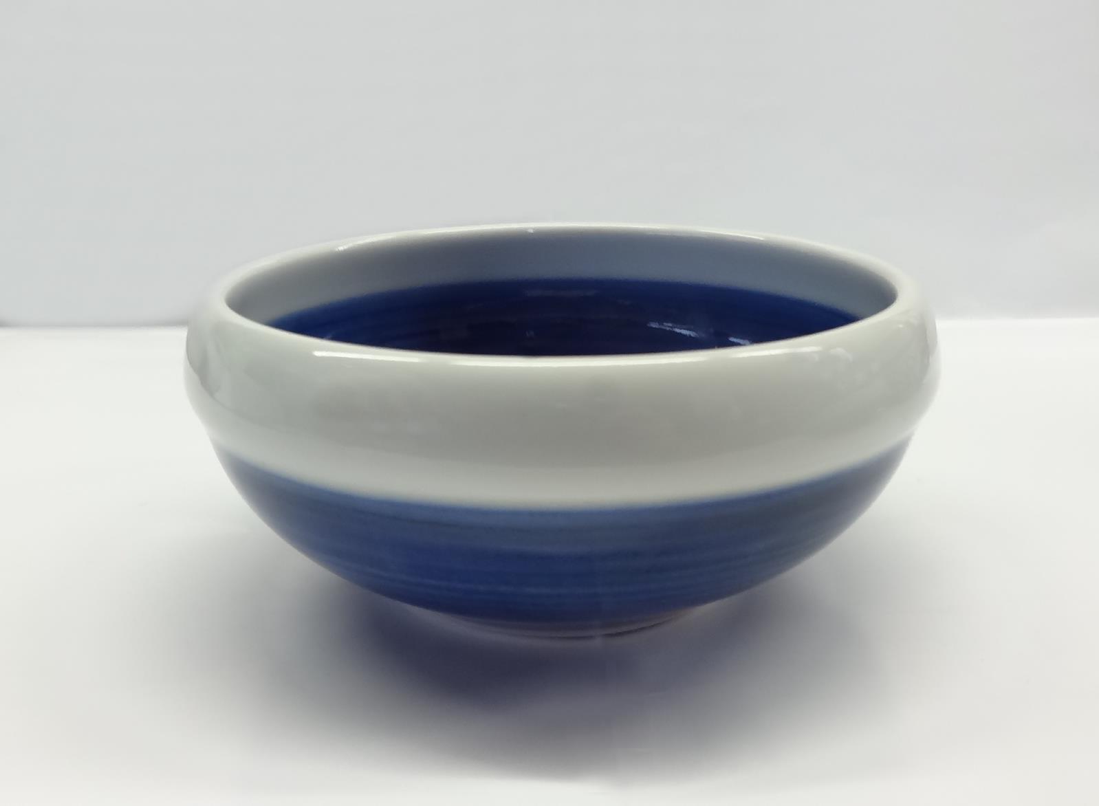 3.5寸厚手鉢 内外呉須巻 | 砥部焼 梅山窯